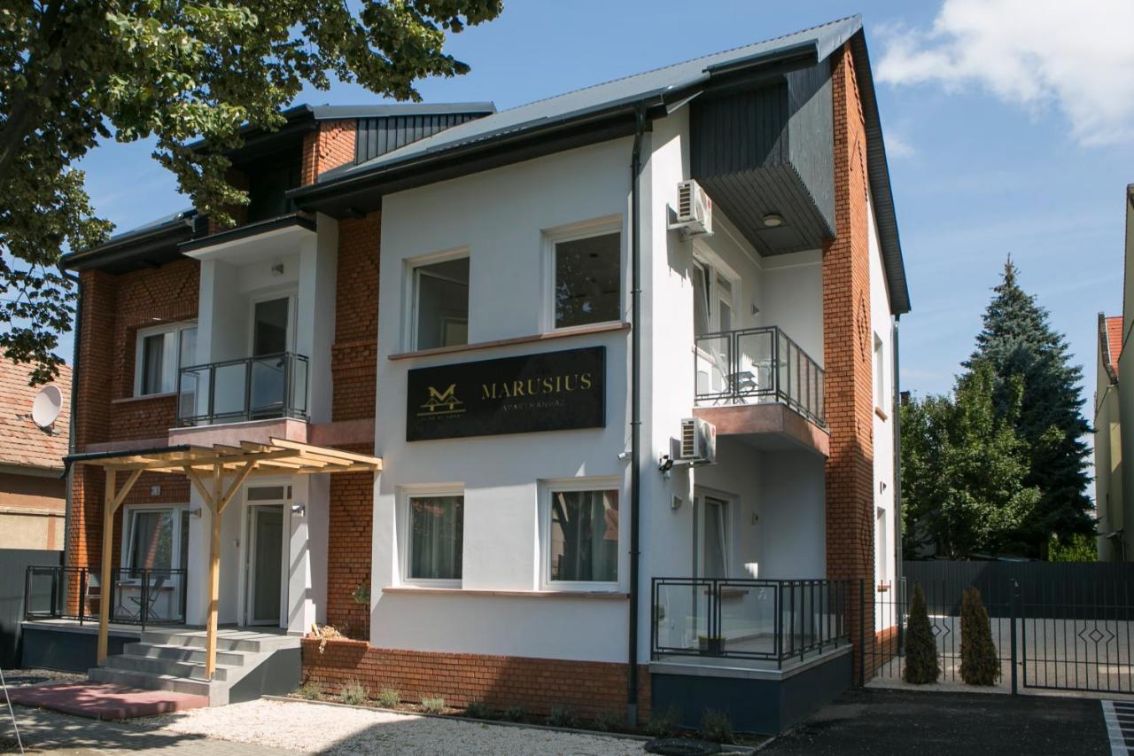 Apartmán Marusius Apartmanhaz Makó Exteriér fotografie