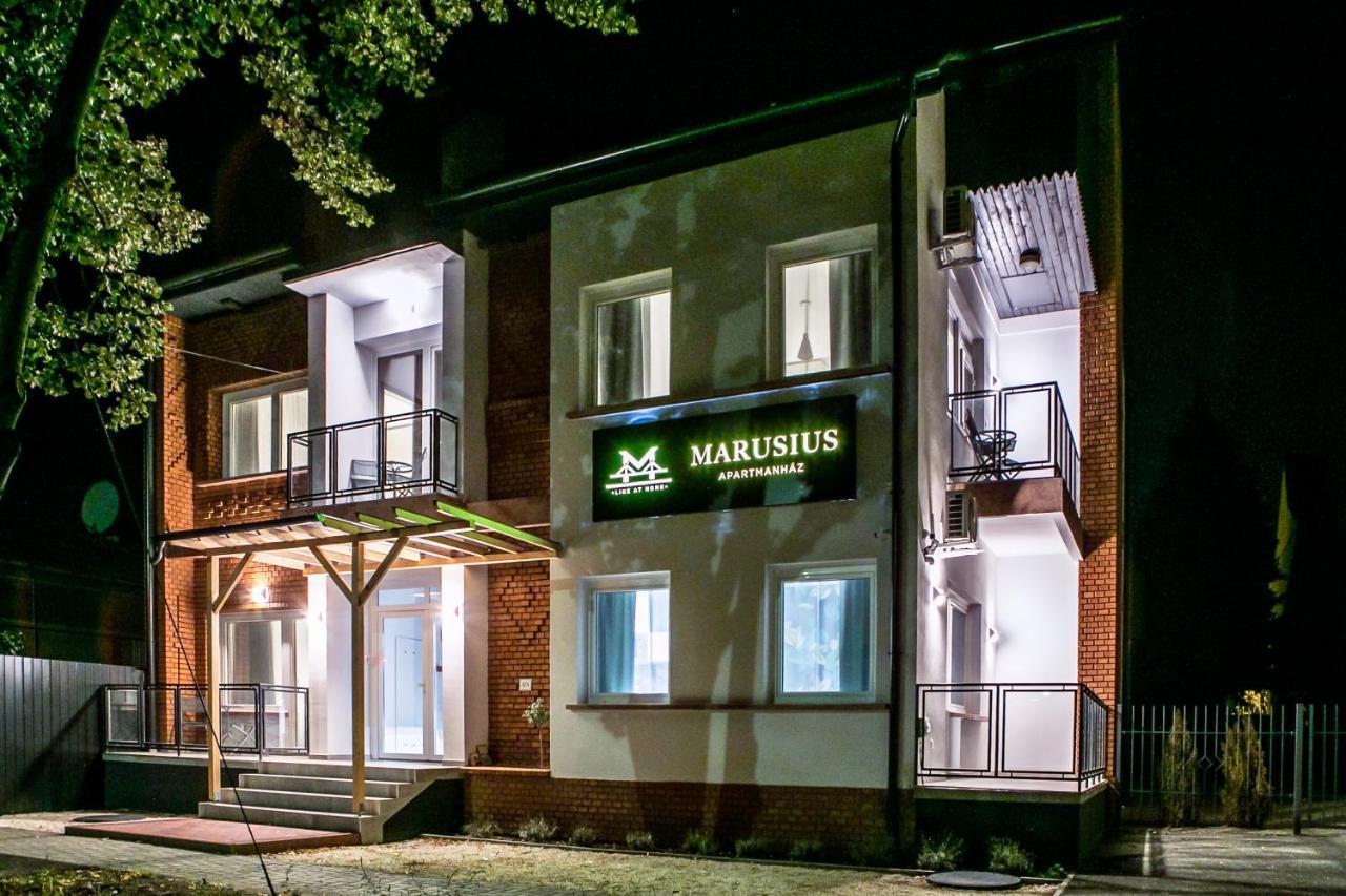 Apartmán Marusius Apartmanhaz Makó Exteriér fotografie